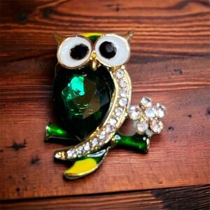 Owl Brooch